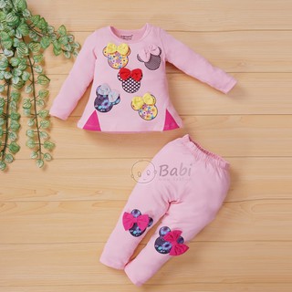 Bộ bé gái hình chuột Mickey