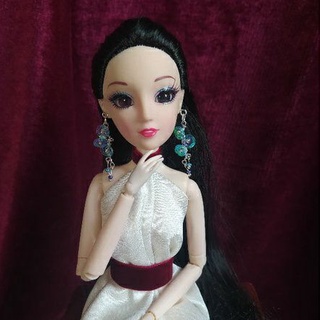 (trang sức búp bê) bông tai p12