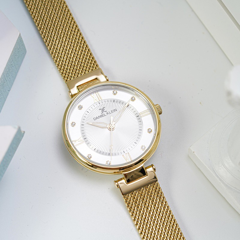 Đồng hồ Nữ Daniel Klein Classic Evolution Gold DK.1.12560.2