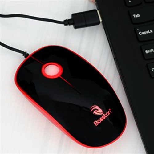 Chuột Gaming Bosston X15 có đèn led-phiên bản Silent