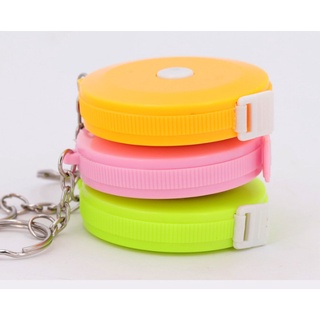 Thước dây cuộn rút thu tự động hộp tròn 1.5 mét