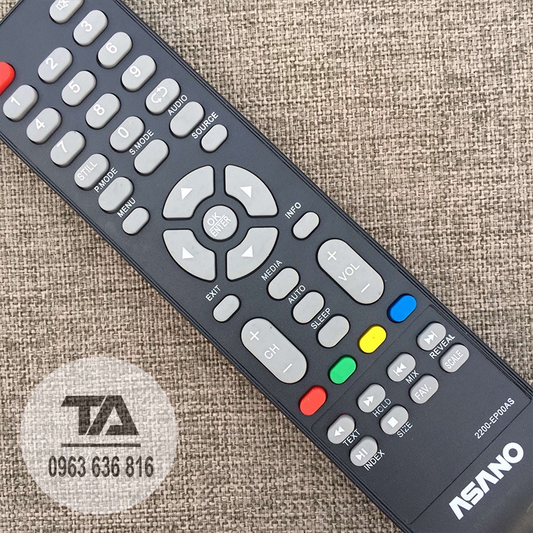 Điều khiển tivi asano sử dụng chung tivi daiichi