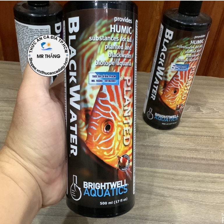 Brightwell Aquatics Black Water : Cung cấp các chất Humic cho tất cả các cây trồng và Blackwater Biotope