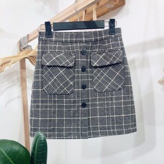 505 Chân váy dạ hàng si hàng thùng