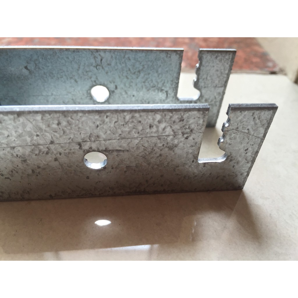 Pát U30x60 Lắp Pin Năng Lượng Mặt Trời_KT 30x60 MM _Thép Mạ Kẽm_Inox 304_ Pát Kẹp Dưới Solar Panel