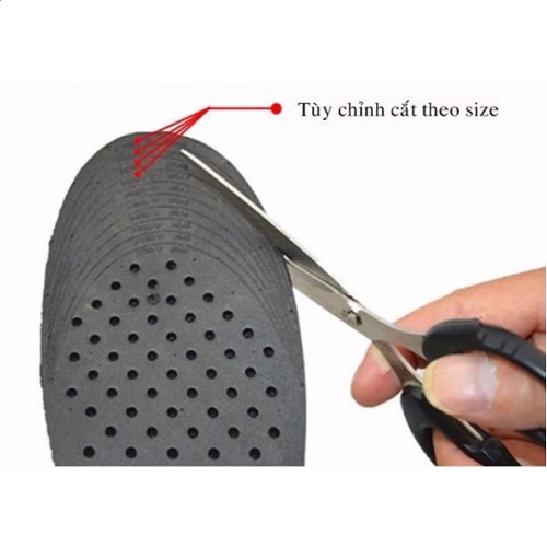 Bộ 2 miếng lót giày tăng chiều cao đệm khí cả bàn MS-L101