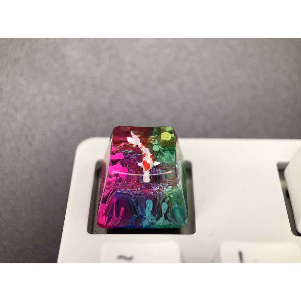 Keycap cá Koi 1u~ 6.25u profile OEM, SA