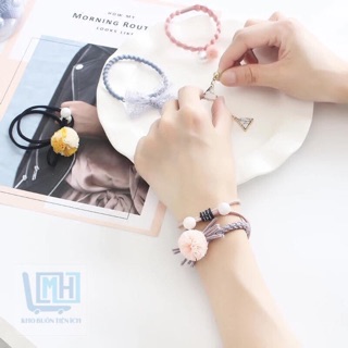Set dây chun cột tóc