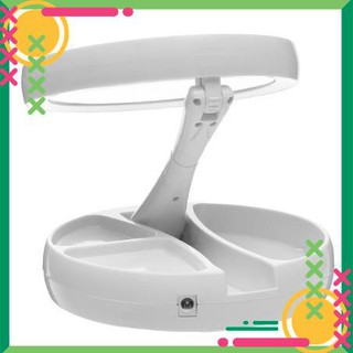 Gương Đèn Led Trang Điểm Gấp Gọn