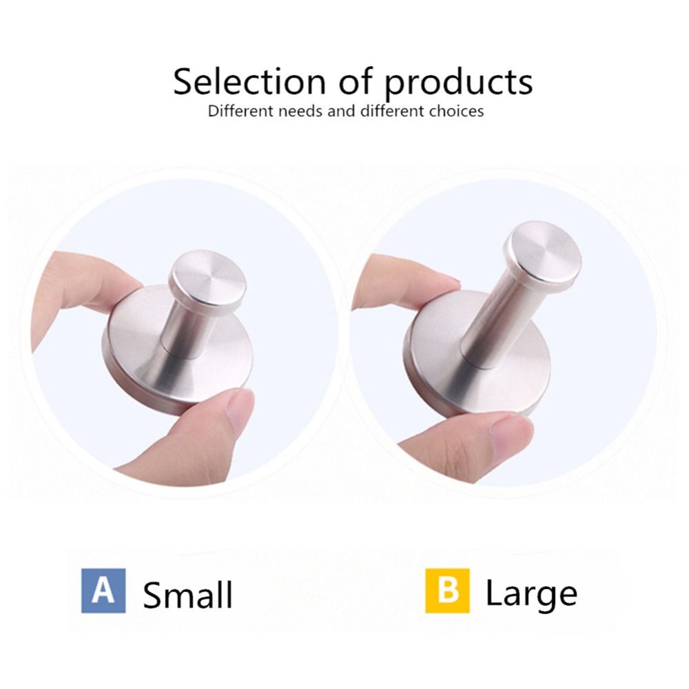 Móc Treo Áo Khoác Dáng Tròn Tiện Dụng Cho Nhà Bếp / Phòng Tắm Giá Đỡ