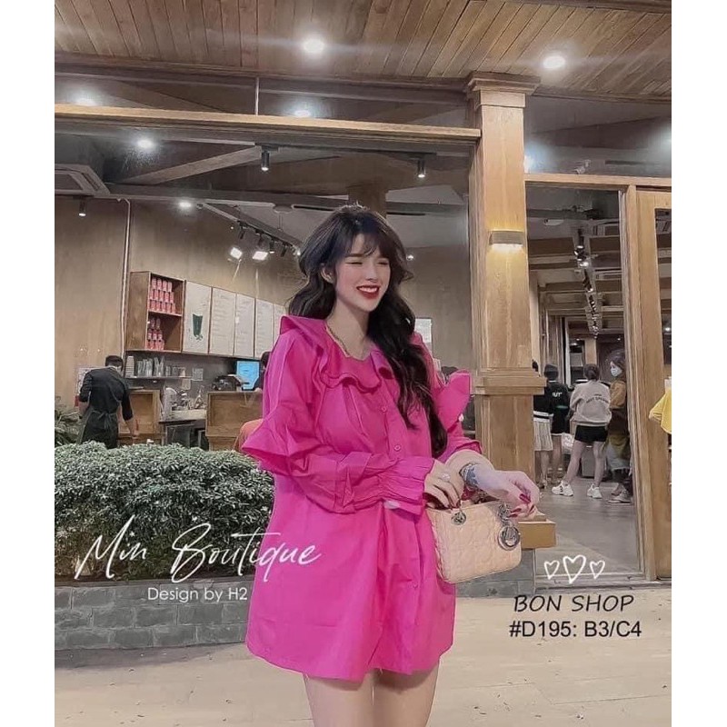 [Mã WASKT304 giảm 15% tối đa 30K đơn 99K] Áo đầm babydoll trùm mông siêu đẹp