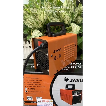 MÁY HÀN ĐIỆN TỬ 🌈 FREESHIP🌈 Tặng Bó 20 que MÁY HÀN ĐIỆN TỬ SIÊU MINI JASIC ZX7-200E HÀN SẮT TÔN GIA ĐÌNH VÀ SẢN XUẤT.