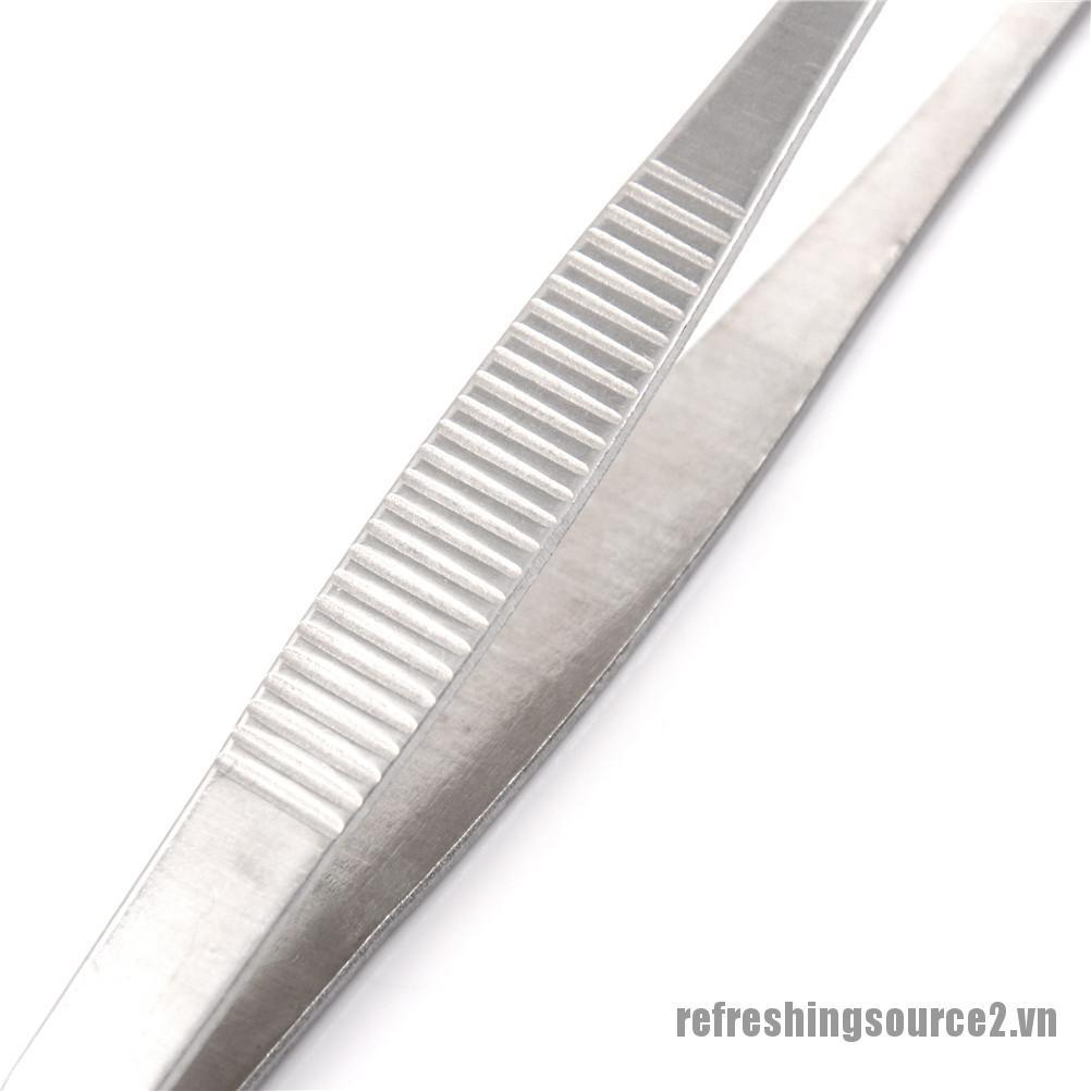 [REF2] Aquarium Plant Tank BBQ Long Straight Tweezer Clip Scissor Stainless Steel
