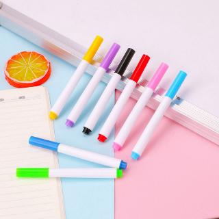10PCS Colored Markers Oil ink erasable whiteboard marker pens 8 colors available Stationery