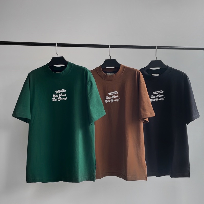 WNS FRESH YOUNG TEE - Áo thun oversize WNS chính hãng