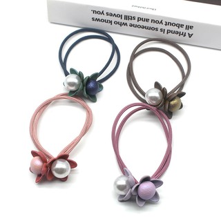 SET 2 CÁI CỘT TÓC 2 HOA MAI CỘT 2 HOA CHÂU