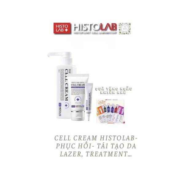 COMBO TÁI TẠO- PHỤC HỒI DA CELL CREAM & K CREAM HISTOLAB