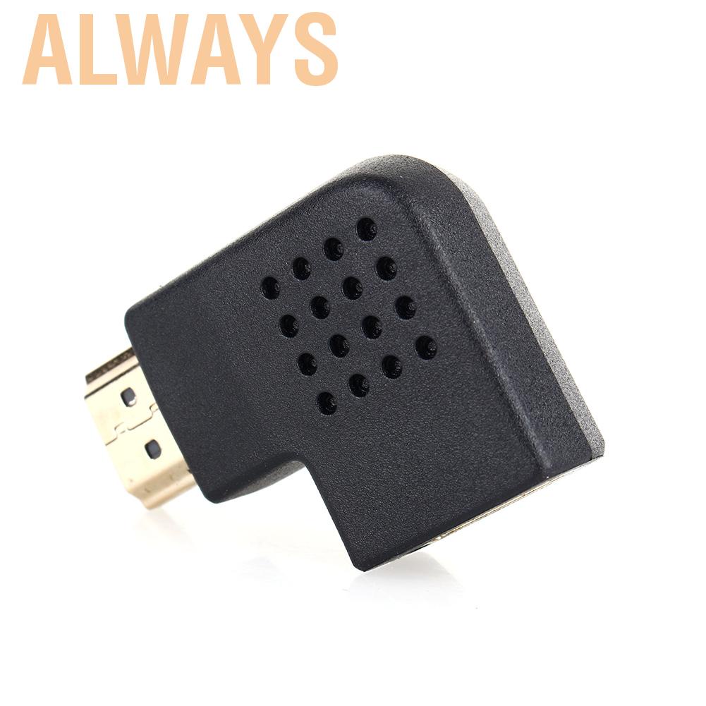 Đầu chuyển góc 90 độ đổi cổng HDMI sang giác cắm