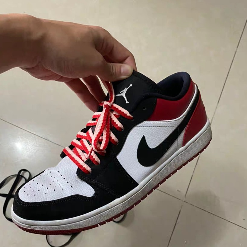 8mm Dây giày phối màu bản dẹt custom giày thể thao sneaker af aj af1 aj1 cv vans nike jordan dài 1m2 1m4 120cm 140cm