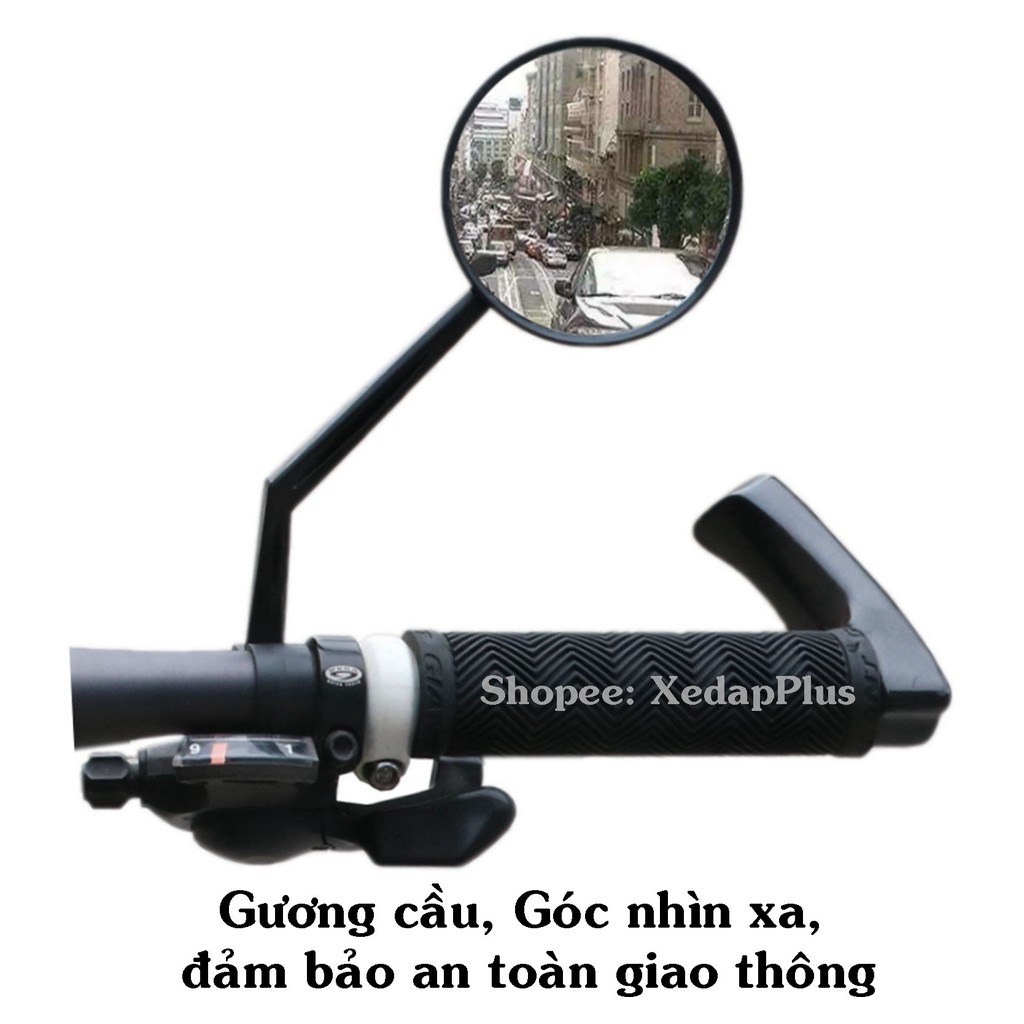 Gương Xe Đạp Cầu Lồi Cao Cấp - Góc nhìn rộng, đảm bảo an toàn khi tham gia giao thông - G01