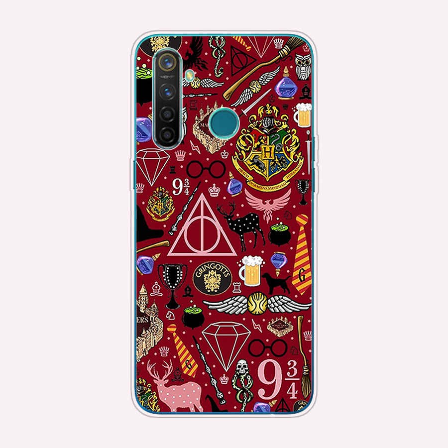 Ốp silicon Mềm In Hình Harry Potter Cho Oppo Realme 6 Pro / 5 Pro / 5i / 6i / 3 / C11