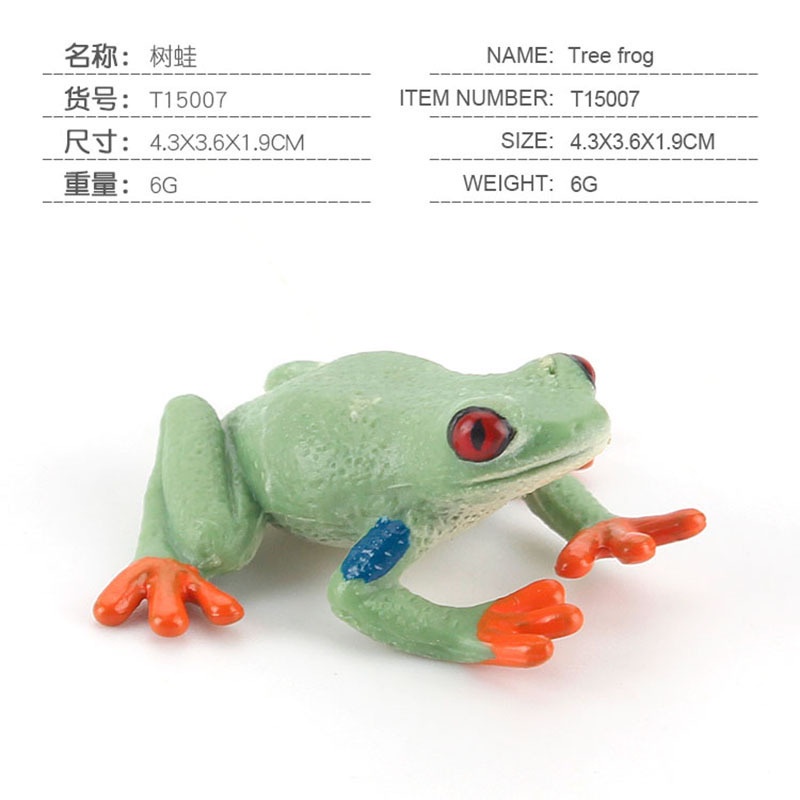 Set mô hình đồ chơi GOROCK FZ-QW- hình ếch độc đáo dành cho trẻ em