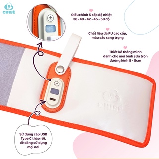 Ủ bình sữa di động CHIBÉ CB003