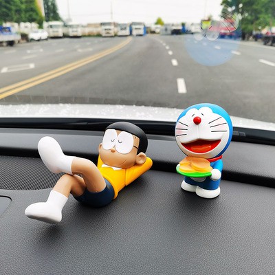 Mô hình Nobita nằm ngủ siêu to khổng lồ dài 19cm trang trí ô tô để bàn