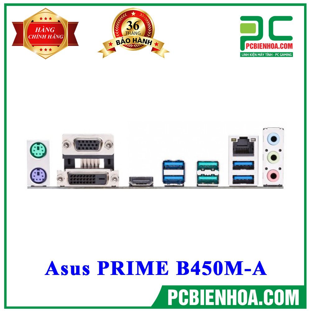 [Mã ELMS4 giảm 7% đơn 500K] [Mã ELMS4 giảm 7% đơn 500K] Bo mạch chủ ASUS PRIME B450M-A | BigBuy360 - bigbuy360.vn