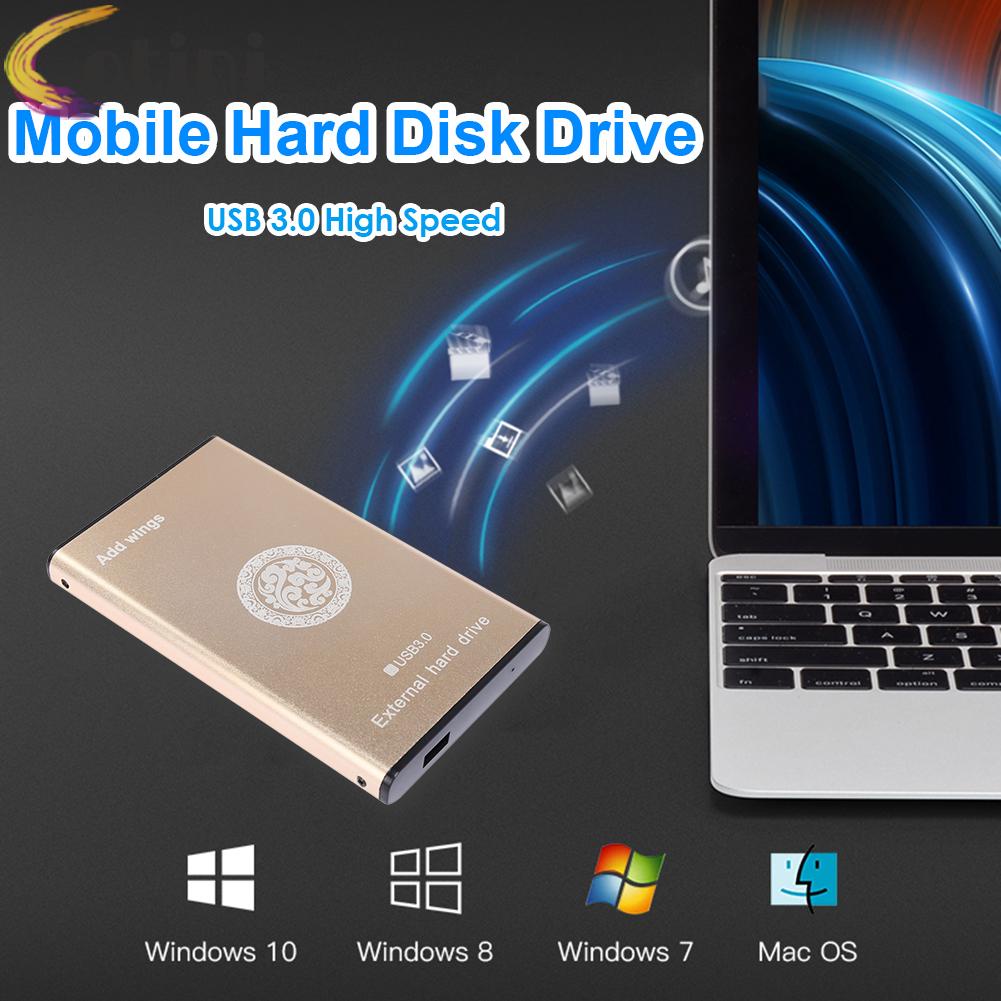 Ổ Cứng Ngoài Usb 3.0 Bằng Kim Loại Cho Laptop / Máy Tính Để Bàn | BigBuy360 - bigbuy360.vn