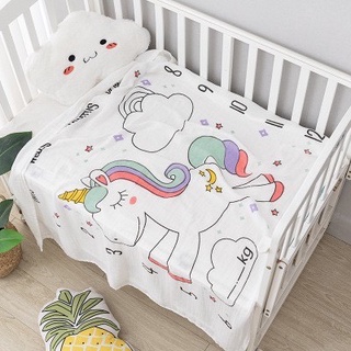 Chăn aden lụa siêu mềm cho bé họa tiết dễ thương