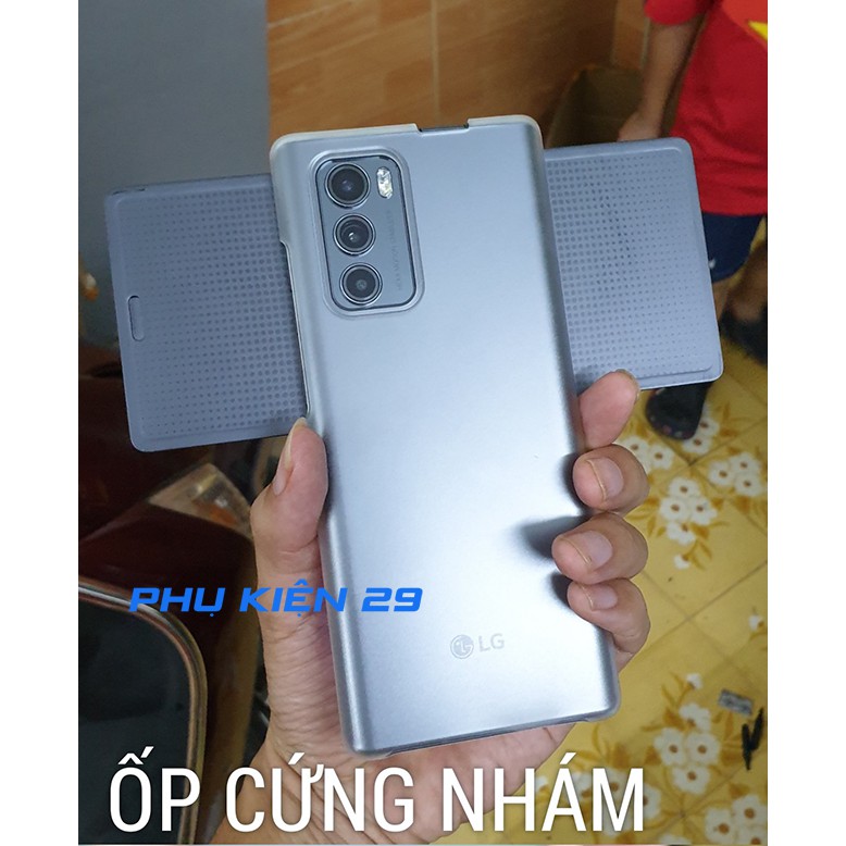 [LG Wing] Ốp lưng cứng trắng nhám cao cấp