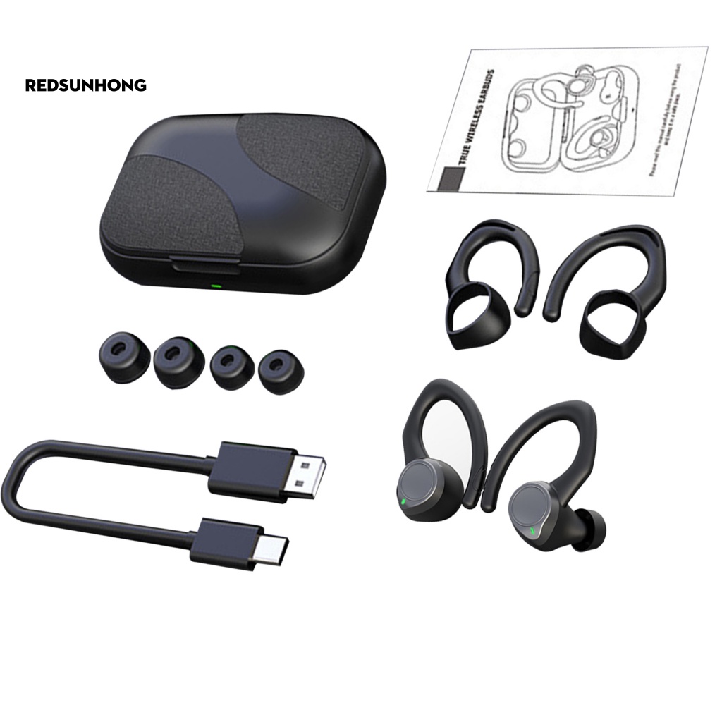 Tai Nghe RSH.z Kết Nối Bluetooth 5.0 Thiết Kế Tiện Dụng Chơi Thể Thao Chống Thấm Nước