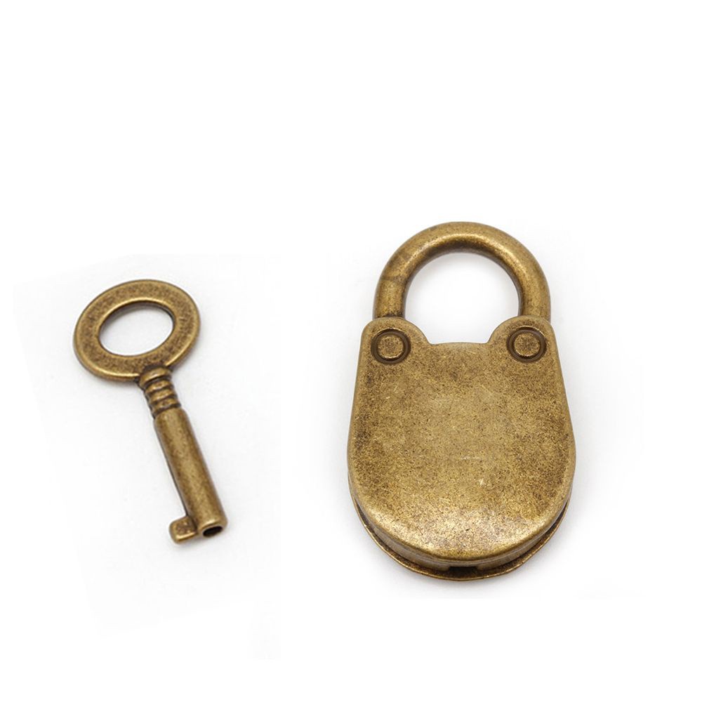 1 Bộ Ổ Khóa Bằng Đồng Phong Cách Vintage