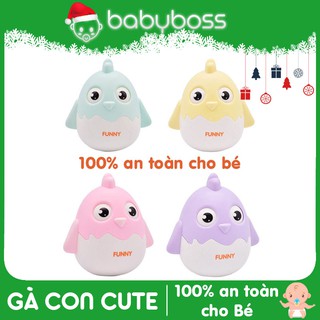 Đồ chơi lật đật gà con tinh nghịch chớp mắt có âm thanh nhẹ nhàng cho bé yêu - babyboss