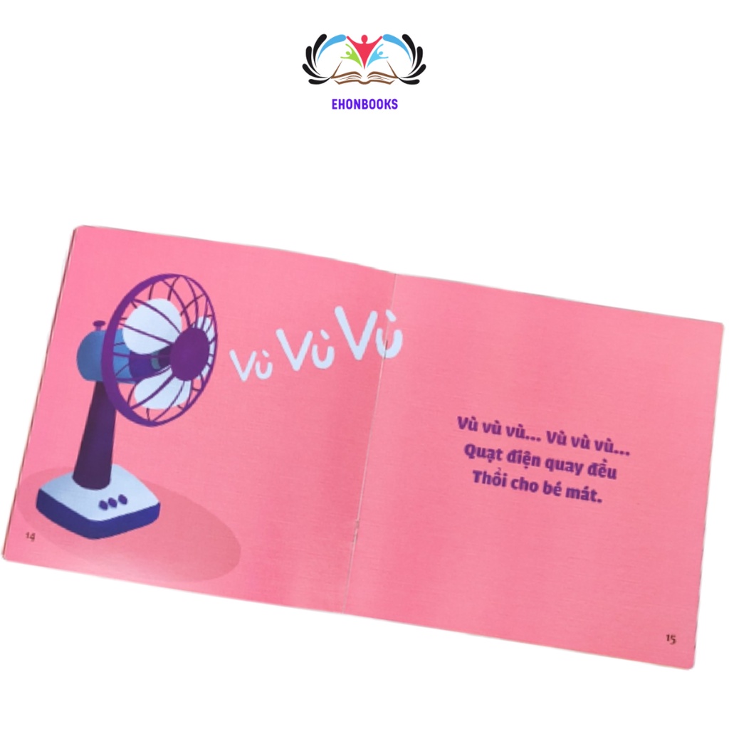 Sách ehon cho bé 0 3 tuổi – Ehon Âm thanh quanh bé “Tùng Tùng”