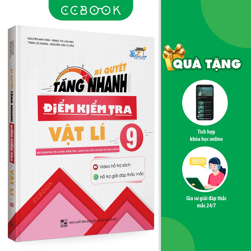 Sách - Bí quyết tăng nhanh điểm kiểm tra Vật lý 9