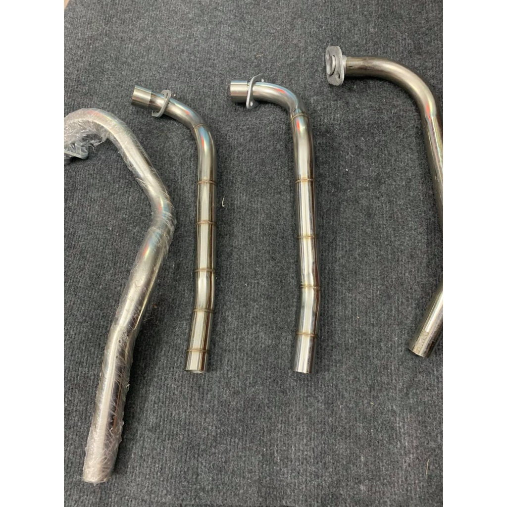 Cổ Inox 304 hàn Pô Zin size 27 và 32 cho Các Dòng xe Máy Wave Dream Sirius Exciter Winer Ab Vairo Satria