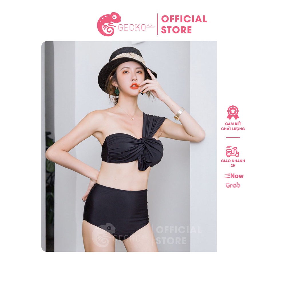 Bikini Đồ Bơi 2 Mảnh Áo Gọng Nâng Ngực Lệch Vai GK0236 (Nhiều Màu)