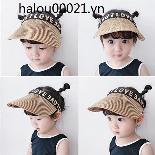 Mũ Cói Chống Nắng Thời Trang Mùa Hè Dành Cho Bé Gái