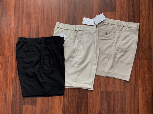 Quần short tây xếp ly Size 28 30 32 34 Form trên gối cực thoải mái Chất liệu có co giãn