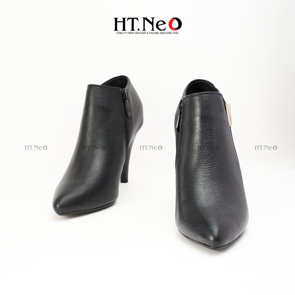 Bốt nữ cổ thấp da bò nguyên miếng, càng dùng càng bóng, gót tru cao đến 9cm cực sang chảnh HT.NEO BN90 | BigBuy360 - bigbuy360.vn