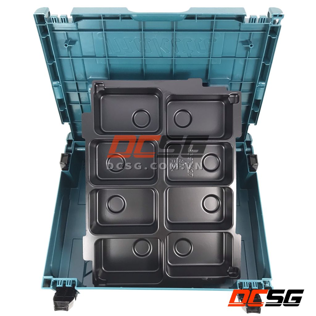 Thùng Makpac size 1 Makita 821549-5 395x295x105mm tặng kèm khai nhựa 8 ngăn Makita 839742-7 | DCSG