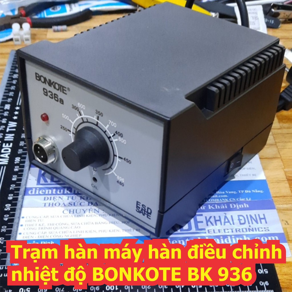 Trạm hàn máy hàn điều chỉnh nhiệt độ BONKOTE BK 936 kde7225
