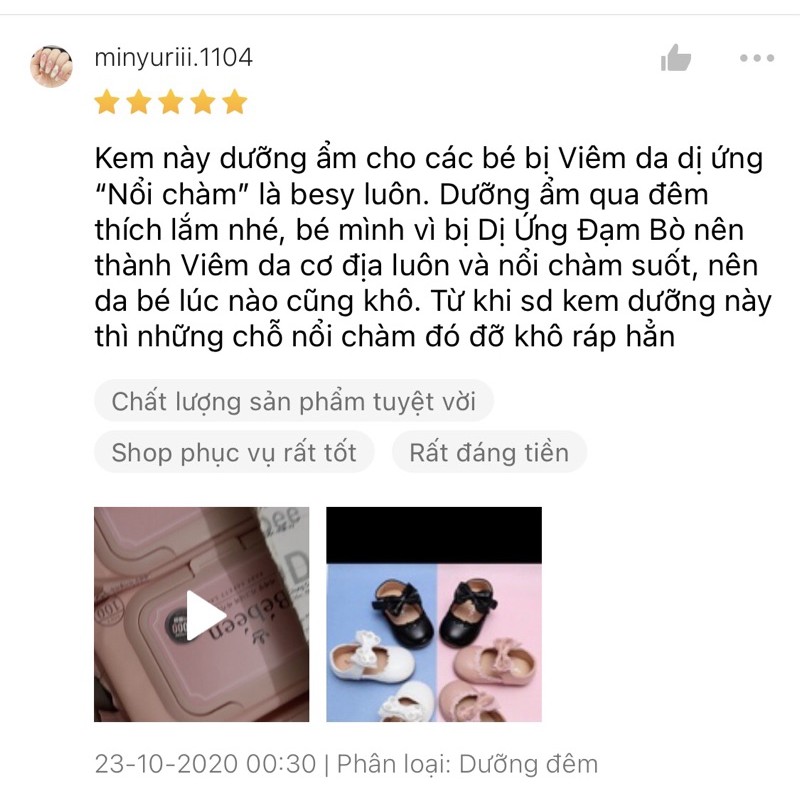 Kem trị chàm sữa cho bé Aveeno Baby Eczema