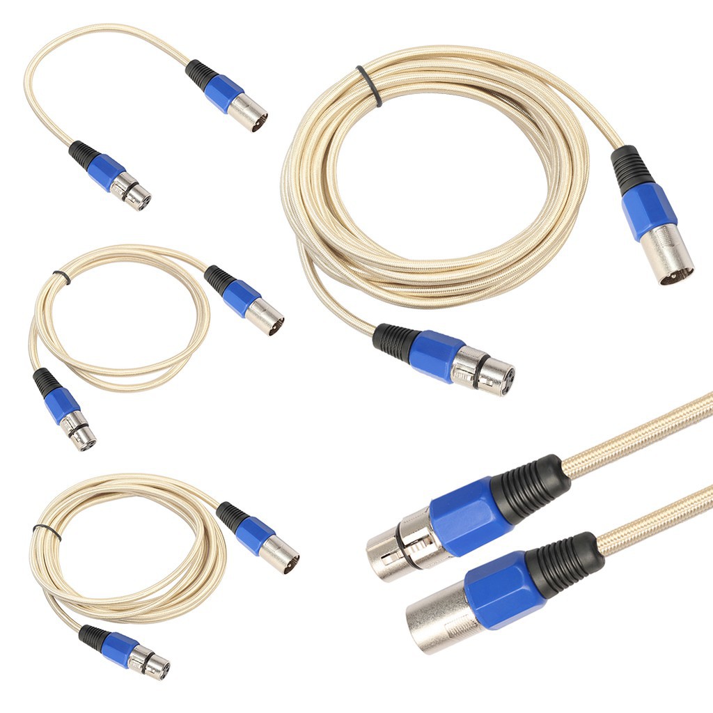 Dây Cáp Âm Thanh Nối Dài 3 Pin Xlr Male Sang Female