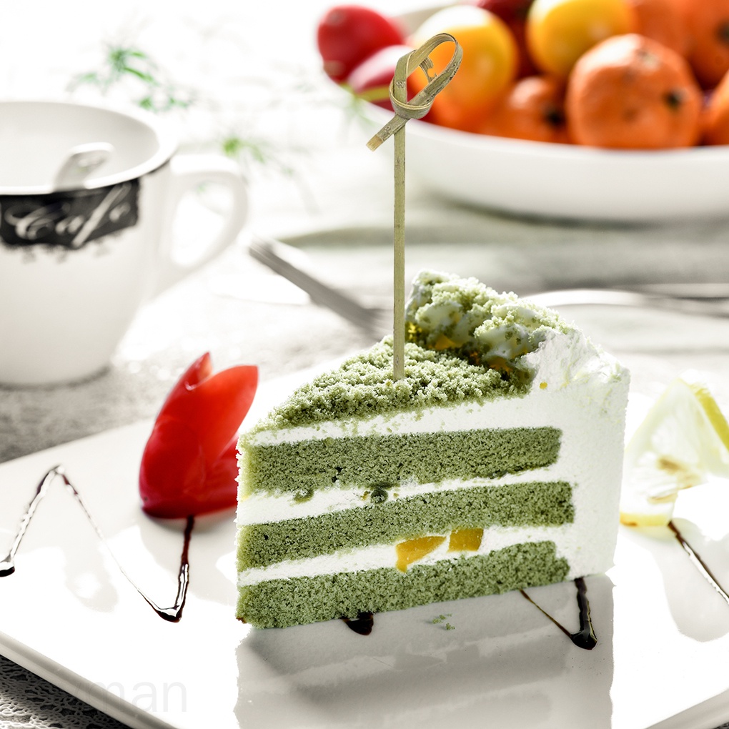 Tăm tre xỉa răng trang trí món tráng miệng