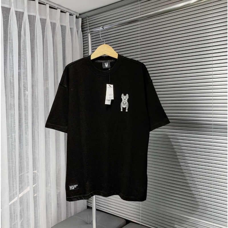 Áo Lifework basic chính hãng in logo ở bên trái,  áo phông đơn giản cho nam và nữ |  LW235TS904