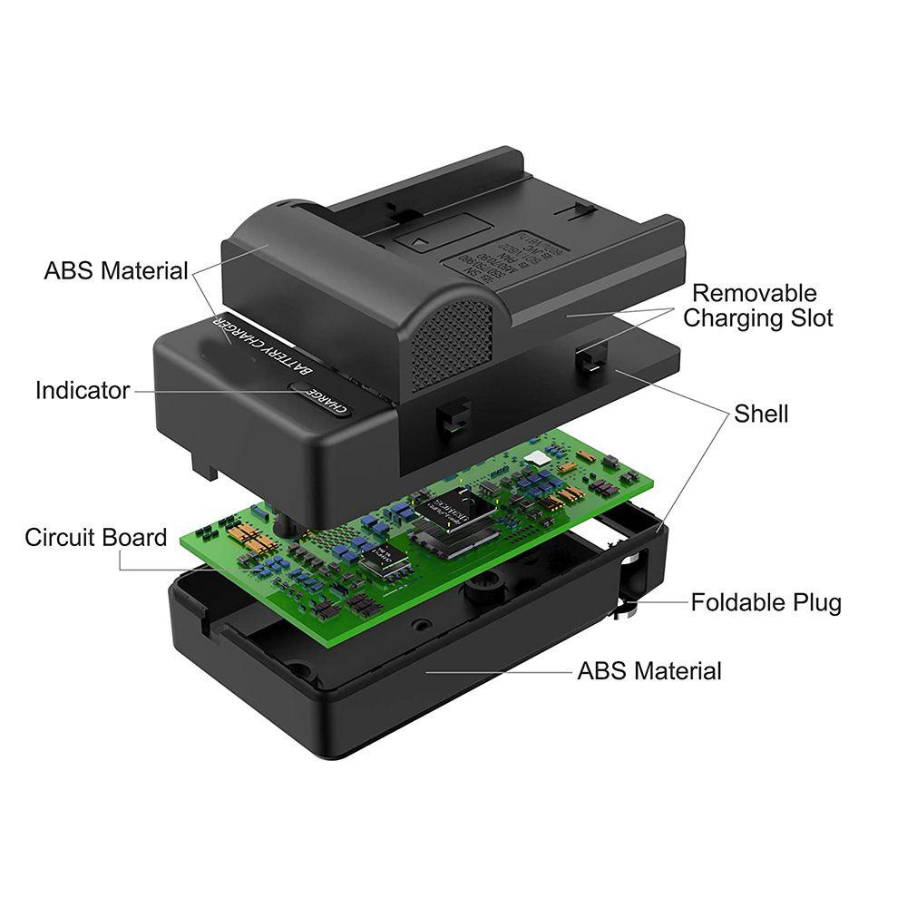 MYRONGVN Bộ Sạc Pin Máy Ảnh Sony NP-F550