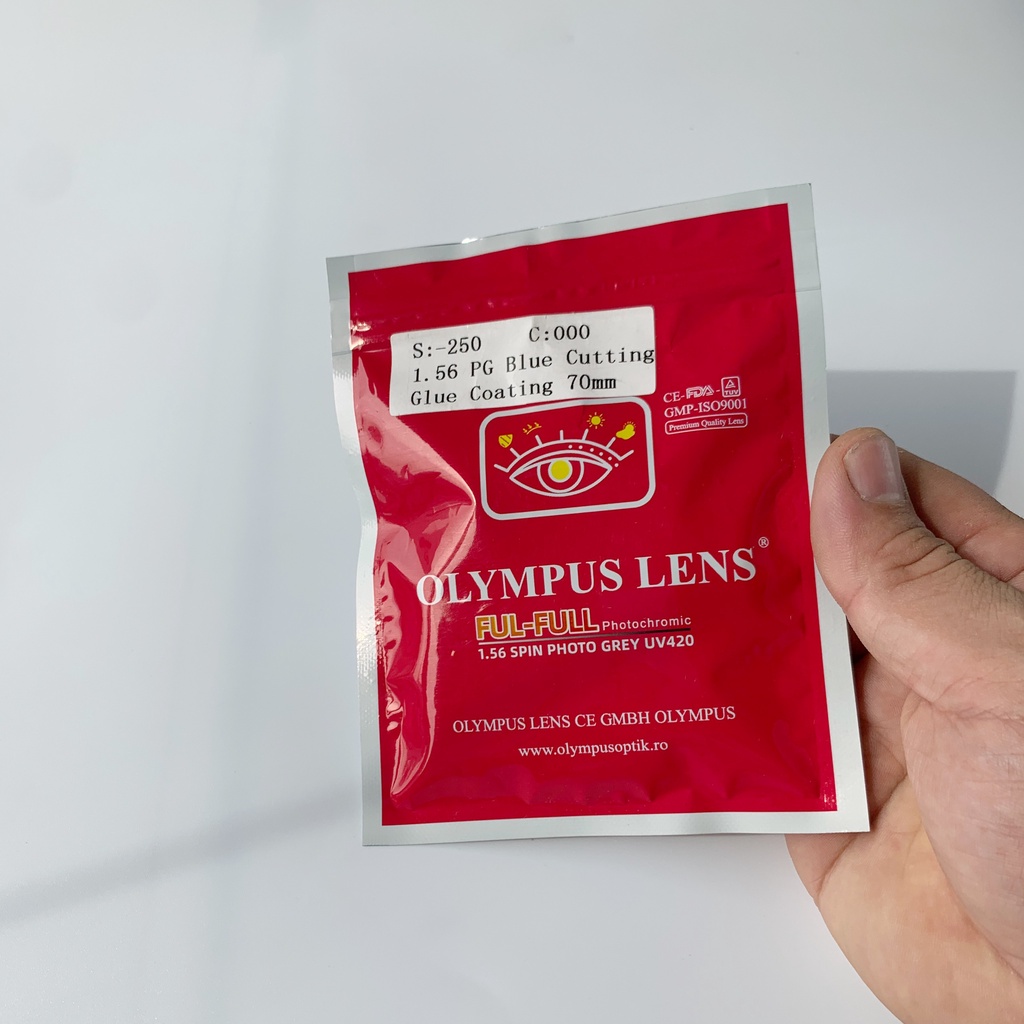 Tròng kính lọc ánh sáng xanh, đổi màu, chóng tia uv 420